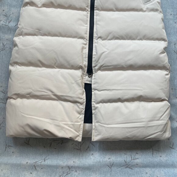 Canada Goose Long Parka Coat in White - Picture 7 of 15